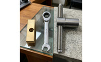 Bench Vise Limit Block Workbench Helper Table Vise Stop Block Woodworking Bench Stop Rod Non-Slip Grips Clamping Tool
