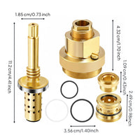 Plumbing Component Shower Faucet Rebuild Kit Lavatory Equipment Effortless Installation for Renovation