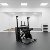Pilates Stability Chair Padded Seat Home Exercise Chair Foot Stage Exercise Equipment
