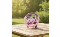 Portable Toy Steering Wheel with Strap Tactile Simulated Driving Controller Interactive Driving Controller with Base Hands-on for Playroom