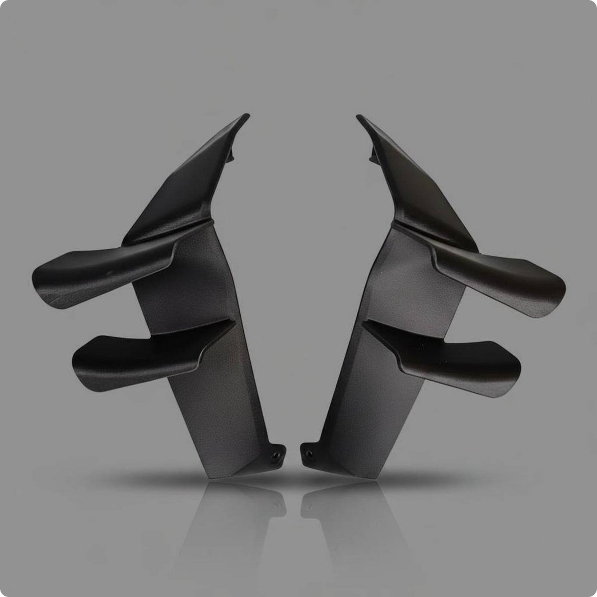 Motorcycle Winglet PETG Side Winglet Sporty Look for Track