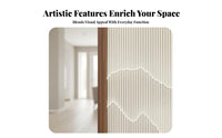 Chinese Design Design Multi-Panel Folding Screen Foldable Room Divider Movable Portable for Interior Designers, Business Owners, Entrance Hall, Studio Apartment, Restaurant, Visual Backdrop