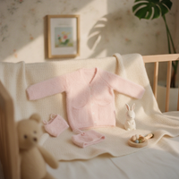 Doll Cardigan with Camisole Fuzzy Clothing Furry for Photo Shoots