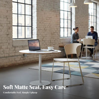 Molded Spinerest Chair Stackable Indoor Seating Nordic Design Modern Design for Homeowners, Business Owners, Cafe, Office