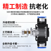 节流阀气动可调开关阀气管快速接头气缸限流阀管道调速阀SA-4/6/8