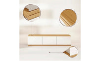 TV Cabinet Modern Low-Profile Media Console Minimalist TV Stand with Storage for Living Room, Bedroom, Small Apartments