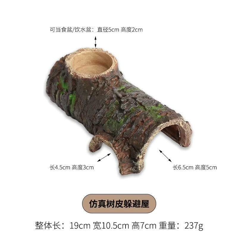 Faux Bark Cave