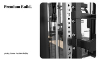 Multi-Functional Guided Machine Full Body Workout Comprehensive Guided Machine Fully Adjustable Comprehensive Home Gym for Beginners, Bodybuilders