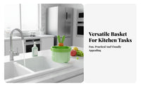 Kitchen Sink Drain Strainer Easy to Clean Hanging Sink Strainer Basket Food Scrap Catcher Anti-Clogging Carrot Handle Drain