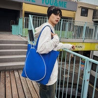 跨境高颜值单肩包女新款简约运动网球包可印logo户外运动羽毛球包