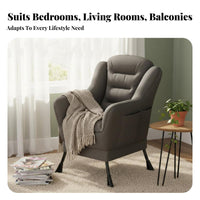 Bean Bag Sofa adaptable Armless Plush Sofa Ergonomic Design for Bedroom, Women