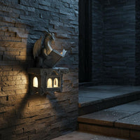 Solar Dragon Wall Light Auto On/shut down Solar Dragon Light Weather Resistant