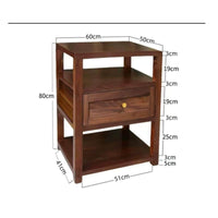 Mortise and Tenon Console Solid Wood Audio Rack Storage Shelf Wooden Amplifier Stand Heavy-duty Stability Suitable for Living Room Home Theater Studio Office