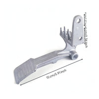 Aluminum Tire Changer Pedal Plate Easy to Install Pedal Plate with Bracket Grippy Lightweight for Auto Repair Shops