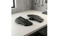 Anti-Slip Motorcycle Front Foot Peg Wide Motorcycle Front Footrest Aftermarket Footrests Strong for Highway Cruising