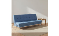 Multi-Purpose-Use Small Apartment Sofa Bed Space Saving Foldable Sofa Bed Easy Assembly Adjustable Folding Couch Sturdy Frame for Renters, Students, Guests
