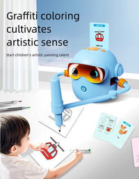Factory Direct Cross-border Toy Drawing Robot for Children Aged 3-12 JQR-02