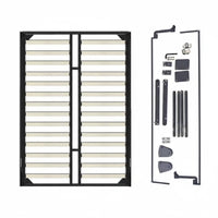 Murphy Bed Hardware Kit Folding Bed Mechanism Iron Frame Space Saving DIY Kit Flush-mount Lifting System Smooth Operation Suitable for Apartment Dwellers Amateur Builders Small Bedroom Home Office