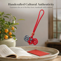 Handmade Chinese Knot Tassel Pendant for DIY Crafts and Decorations