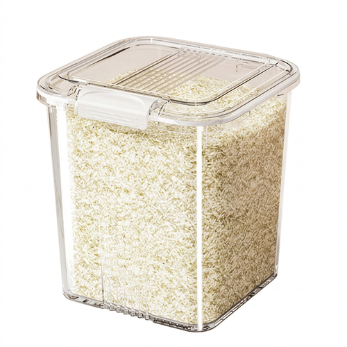 Large Food Storage Containers, Transparent Food Storage Bin, Sealed Food Storage Containers, Bulk Food Storage Containers