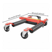 Hydraulic Vehicle Mover Rolling car Repositioning Vehicle Mover High Load Capacity Wheel Dolly