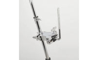 Drum Tom Clamp with L-Rod Adjustable L-Rod Tom Mount Easy to Install Percussion Mounting Bracket for Stage