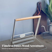 Adjustable Device Holder Nordic design aesthetic Tablet Stand Handsunrestricted Viewing for on-the-go