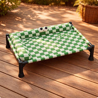 Dog Bed with Supportive Side Removable Cover Sleeping Platform Padded