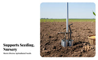 Seeder with Sphere Planting Design, Foot Pedal, Coil Enhanced, Suitable for Corn, Maize, Planting Tasks