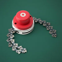 Metal Chain Grass Head Universal Fit Chain Trimmer Head Long-Lasting for Yard