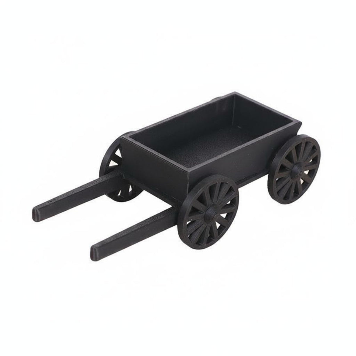 PLA Material 1:12 Scale Handcart Dollhouse Wheelbarrow Model Miniature Farm Wagon for Hobbyists, Collectors, Sand Table