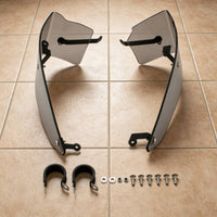 Motorcycle Lower Wind Deflector Weather Protection Motorcycle Leg Guard Set