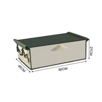 Easy to Clean Camping Wagon Liner Large Capacity Foldable Cart Inner Bag Washable Utility Wagon Storage Bag for Campers