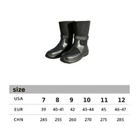 Neoprene Dive Boots Textured Outsole Pattern Neoprene Diving Boots Tall Shaft Aquatic Footwear