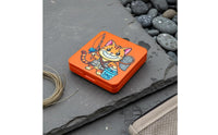 Feline Pattern Fly Box Sturdy Fly Fishing Box Easy Grip for Fishermen