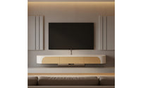 Wall-Mounted Tv Stand Thin Wall-Mounted TV Cabinet Modern Minimalist Wall-Hung Media Console for Living Room