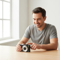 Autofocus Vlogging Camera 48MP Autofocus Camera 4K for Gift, Travel