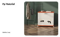 foldable Box with Front Door Foldable Design Stackable Container sturdy
