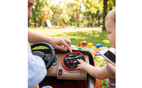6V Push-Along Car Music Player Compatible Kids Electric Car Music Board Plug and Play Ride on Vehicle Audio Accessory Wired for Toddlers