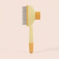 Hair Comb for Dog Grooming and Cat Grooming, Stainless Steel Lice Combs for Pet Hair Removal, 2 Pack Fine Tooth Dog Comb, Round Head for Cats