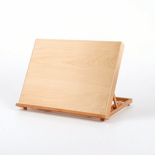 Beech Wood Desktop Easel Tilting Desktop Drawing Board Wooden for Beginners