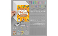 301 Pieces Great Gift Idea Shrink Plastic Sheet Kit DIY Shrink Art Film Kit Shrinkable Craft Paper Set for Crafters, Kids, Beginners, School Projects, Family Activities, Birthday Parties