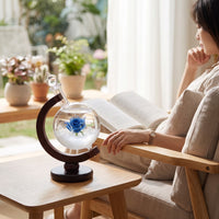Atmospheric Predictor Bottle Decorative Atmospheric Glass Weather Predictor Tabletop Ornament for Home Decor, Desk, Office