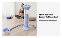 Abdominal Training Weighted Respiratory exerciser Easy to Use Respiratory Muscle exerciser Adjustable challenge level Breathing Exerciser Progress recording for New parents, Fitness aficionados, Singers, Home, Gym, Vocal preparation, Office