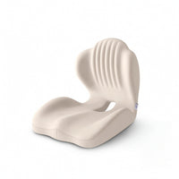 Seat Cushion with Backrest Integrated Pad Contoured for Dorm Room, Gamers