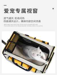 大号宠物拉杆包便捷可折叠外出推车狗狗小型超大号猫咪手提包便携