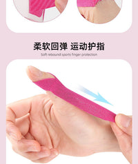 Pre-cut Thumb Patch Sports Anti-friction Finger Muscle Tape Roll for Tendon Sheath Elastic Muscle Tape 50 Pieces per Roll