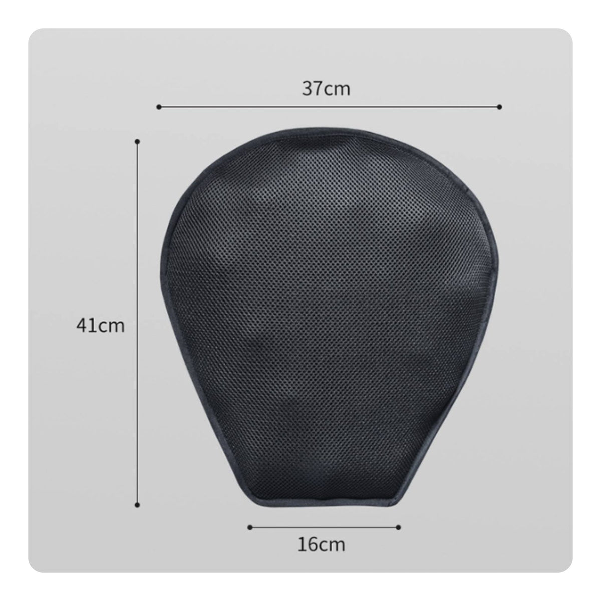 Breathable Ventilation Inflatable Motorcycle Seat Cushion Universal Fit Motorcycle Air Seat Cushion Anti-Slip Design