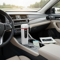 12V Car Heater Cup Temperature Control Car Heating Cup 304 Stainless Steel Heated Travel Mug for Truck Drivers
