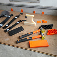 Wood Flooring Installation Tool Kit for Solid and Laminate Floors